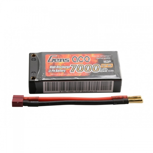 [젠스에이스] GENS ACE 7000mAh 1S 50C~100C Hard Case Lipo Battery