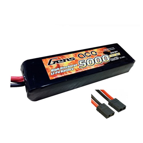 [젠스에이스] GENS ACE 5000mAh 3S 25C~50C Lipo Battery with Original TRX Connector